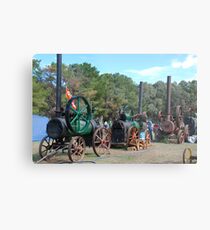 'Steam power' Metal Print