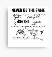 Camila Canciones Metal Print