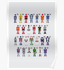 Transformers Alphabet Poster