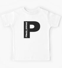 PowerStroke Schwarz Kinder T-Shirt