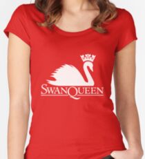 Swan Queen Women's Fitted Scoop T-Shirt