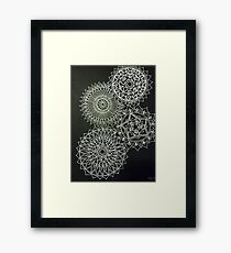 Mandala Drawing, Mandala Art, Trippy Art Framed Print