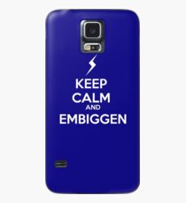 BEHALTEN SIE RUHIG UND EMBIGGEN Hülle & Klebefolie für Samsung Galaxy
