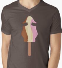 Napoleon Bonaparte Art for the History Nerd and Ice Cream Lover Men's V-Neck T-Shirt