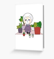space cadet Greeting Card