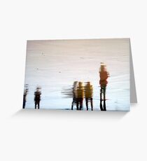 On the Beach Greeting Card
