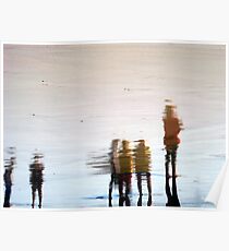 On the Beach Poster