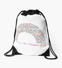 The Rainbow Connection Drawstring Bag