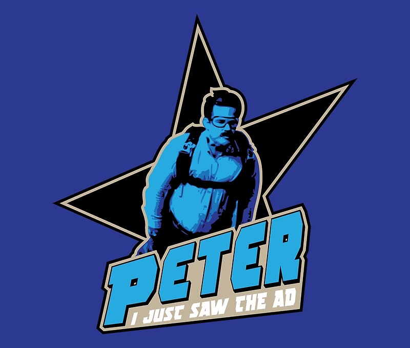 "I Just Saw the Ad" by JungleBri Redbubble