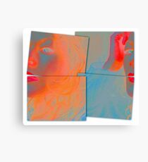Back to Front and Inside Out Canvas Print