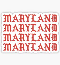 University of Maryland Sticker