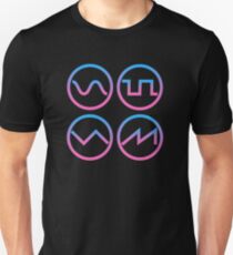 Synth Waveform Synthesizer TShirt Unisex T-Shirt