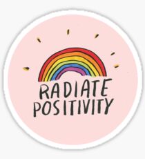 Radiate Positivity Sticker