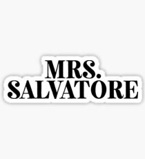 Mrs Salvatore | TV Meme Movie Sticker