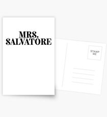 Mrs Salvatore | TV Meme Movie Postcards