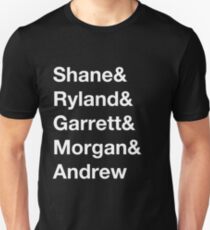 Shane Dawson Squad List Unisex T-Shirt