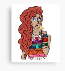 80s star Canvas Print