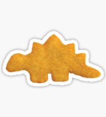 dino chicken nugget Sticker