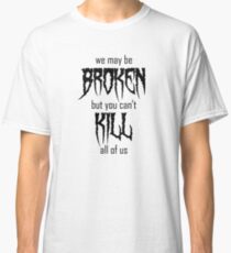 Motionless In White lyrics - Black Classic T-Shirt