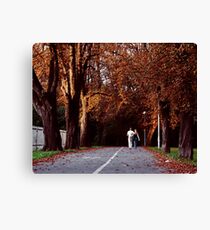 walk the line Canvas Print