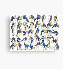 Judo Gokyo Canvas Print