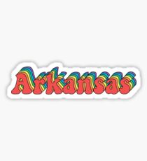 Groovy Arkansas Sticker