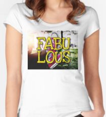 FABULOUS Women's Fitted Scoop T-Shirt
