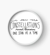 I Saw the Constellations - Bobcaygeon - The Tragically Hip Clock