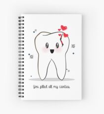 Cuaderno de espiral Has llenado todas mis cavidades