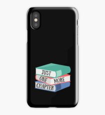 Just One More Chapter Book Lover Design iPhone Case