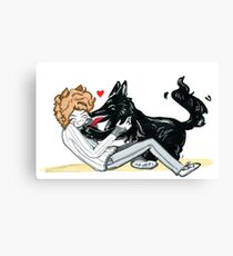 Padfoot and Remus Canvas Print