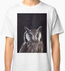 Simple Owl in Space 2 Classic T-Shirt