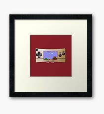 Gameboy Micro Classic Framed Print
