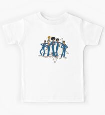 Animierte Harlem Globetrotters (leicht bekümmert) Kinder T-Shirt