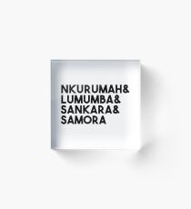Thomas Sankara Acrylic Block