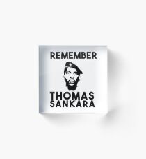 Remember Thomas Sankara Acrylic Block