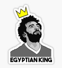 Mohamed Salah the Egyptian King Sticker