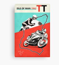 Vintage Isle of Man TT Canvas Print