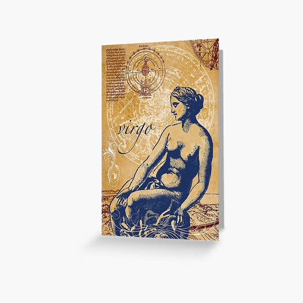 virgo | Jungfrau Grußkarte