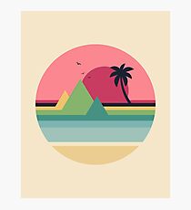 Tropical Sunset Photographic Print