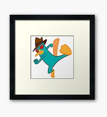 Perry the Platypus Framed Print