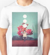Standing at the Threshold of Time Unisex T-Shirt