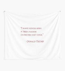 Donald Trump Wall Tapestry