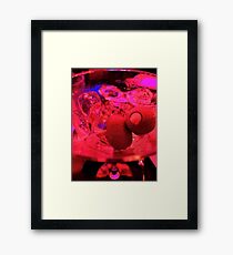 Martini Madness Olive Bliss Framed Print