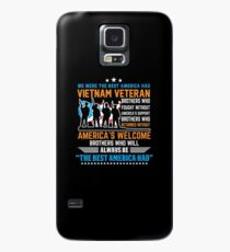 Funda/vinilo para Samsung Galaxy Regalo de veterano de Vietnam Mejor América tenia veterano militar orgulloso