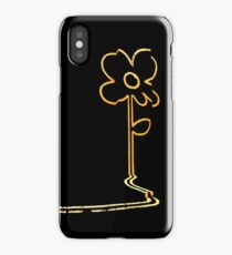Banksy's Wall Flower iPhone Case