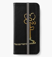 Vinilo o funda para iPhone La flor de la pared de Banksy