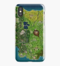 Fortnite Map (best quality / Season 4) iPhone Case