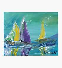 Sea Sails Photographic Print