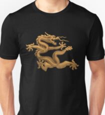 Gold Dragon Unisex T-Shirt
